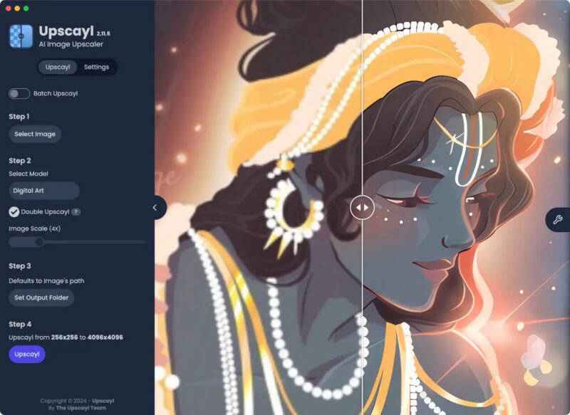 Upscayl免费好用的AI图片放大软件，让照片从模糊变清晰-SODOS官网